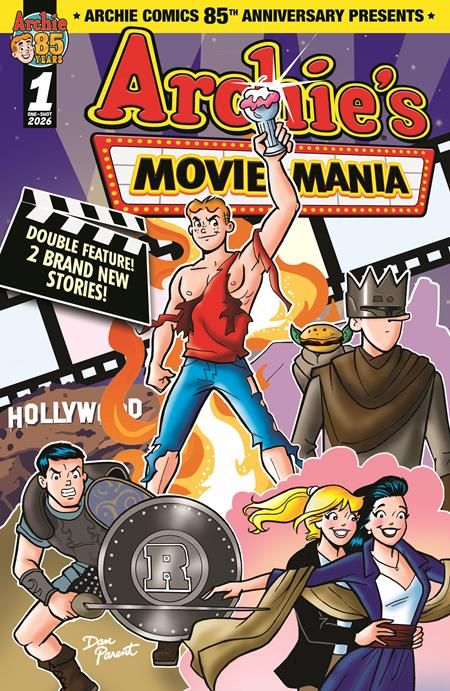 ARCHIE COMICS 85TH ANNIVERSARY PRESENTS ARCHIES MOVIE MANIA #1 (ONE SHOT) CVR A DAN PARENT ARCHIE COMICS 85TH ANNIVERSARY PRESENTS ARCHIES MOVIE MANIA #1 (ONE SHOT) CVR A DAN PARENT