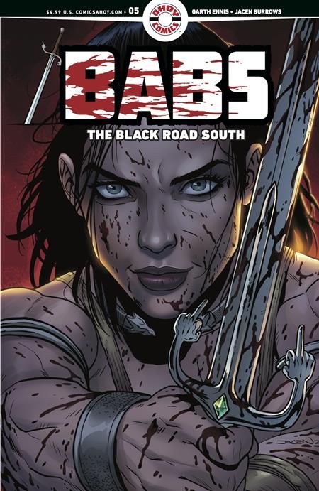 BABS THE BLACK ROAD SOUTH #5 (OF 6) CVR A JACEN BURROWS