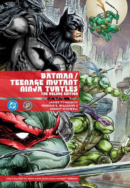 BATMAN TEENAGE MUTANT NINJA TURTLES THE DELUXE EDITION HC (2026 EDITION)