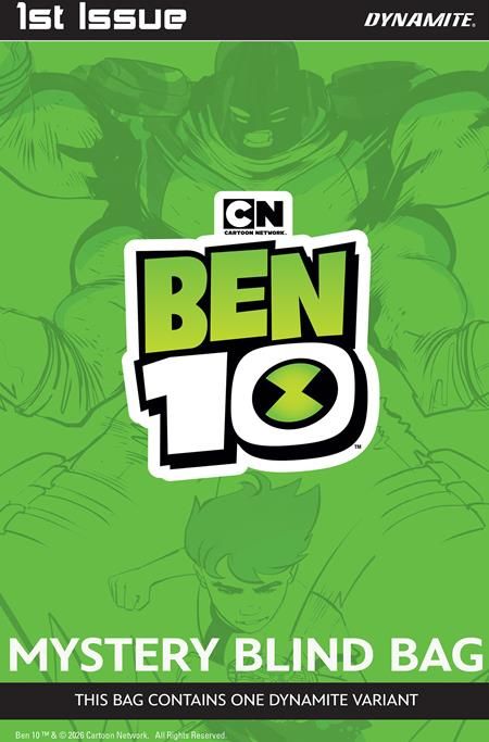 BEN 10 #1 CVR G MYSTERY BLIND BAG VARIANT VAR BEN 10 #1 CVR G MYSTERY BLIND BAG VARIANT VAR