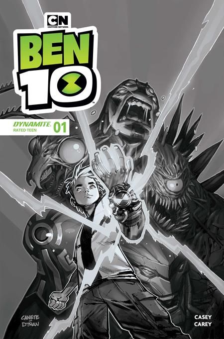 BEN 10 #1 CVR J 1:10 ERIC CANETE LINE ART VAR