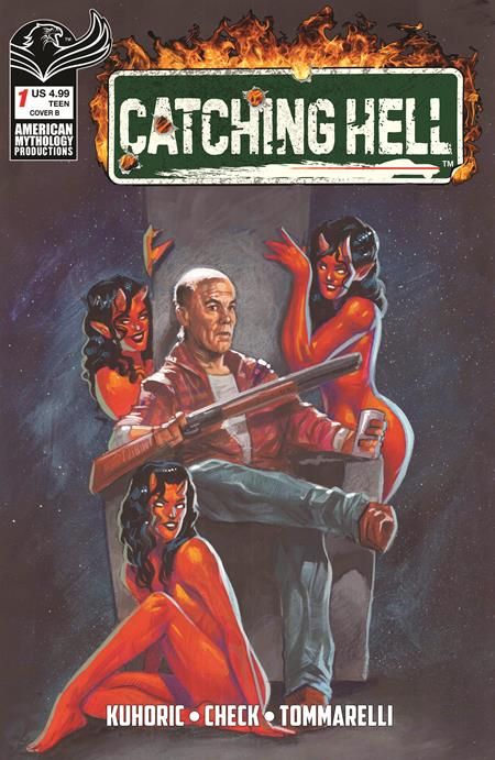 CATCHING HELL FEAT REGGIE BANNISTER #1 CVR B GREG LAROCQUE VAR