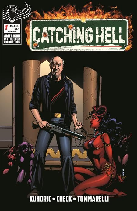 CATCHING HELL FEAT REGGIE BANNISTER #1 CVR D BUZ HASSON VAR