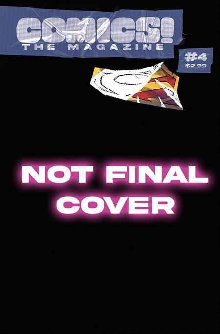 COMICS THE MAGAZINE #4 CVR B RICO RENZI VERTIGO VAR COMICS THE MAGAZINE #4 CVR B RICO RENZI VERTIGO VAR