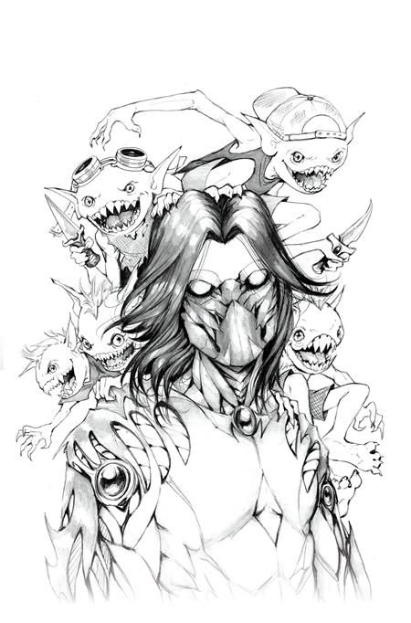 DARKNESS (2025) #5 CVR D 1:50 CAMILLA DERRICO B&W VAR DARKNESS (2025) #5 CVR D 1:50 CAMILLA DERRICO B&W VAR