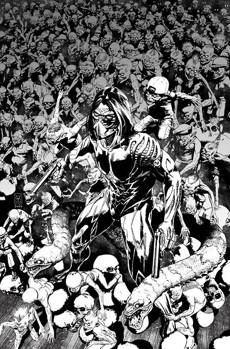 DARKNESS #6 CVR D 1:50 VALERIO GIANGIORDANO B&W VAR