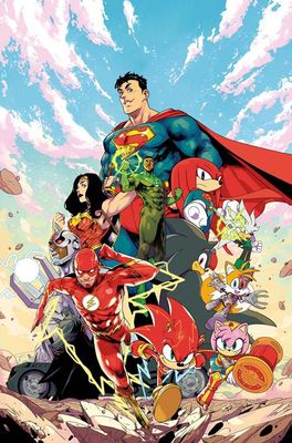 DC X SONIC THE HEDGEHOG THE METAL LEGION #1 (OF 5) CVR A PABLO M COLLAR DC X SONIC THE HEDGEHOG THE METAL LEGION #1 (OF 5) CVR A PABLO M COLLAR