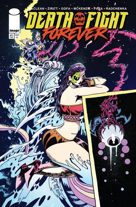 DEATH FIGHT FOREVER #4 (OF 5) CVR C 1:25 JIM MAHFOOD VAR