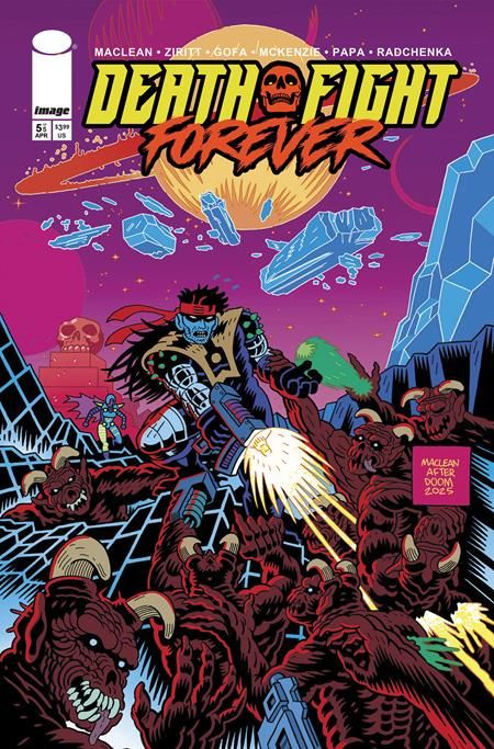 DEATH FIGHT FOREVER #5 (OF 5) CVR A ANDREW MACLEAN DEATH FIGHT FOREVER #5 (OF 5) CVR A ANDREW MACLEAN