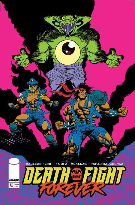 DEATH FIGHT FOREVER #5 (OF 5) CVR B ERWIN PAPA VAR DEATH FIGHT FOREVER #5 (OF 5) CVR B ERWIN PAPA VAR