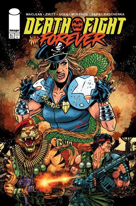 DEATH FIGHT FOREVER #5 (OF 5) CVR C 1:25 ANDY BELANGER VAR