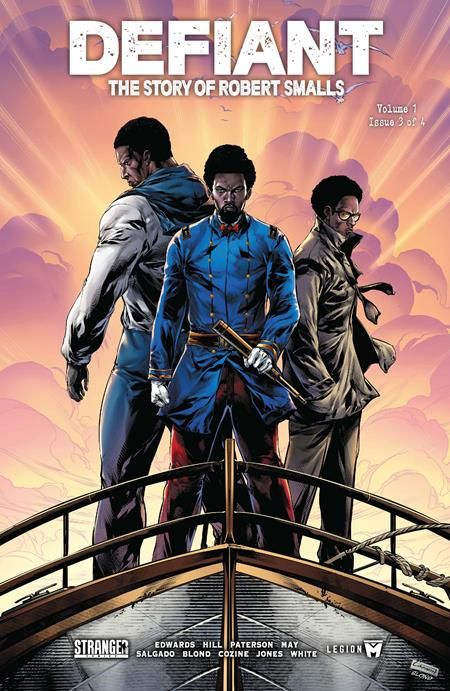 DEFIANT THE STORY OF ROBERT SMALLS #3 (OF 4) CVR A CAANAN WHITE  Allocations May Occur