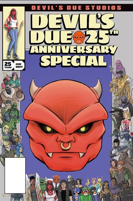 DEVILS DUE 25TH ANNIVERSARY SPECIAL #1 (ONE SHOT) CVR A JOSH BLAYLOCK RETRO HOMAGE DEVILS DUE 25TH ANNIVERSARY SPECIAL #1 (ONE SHOT) CVR A JOSH BLAYLOCK RETRO HOMAGE