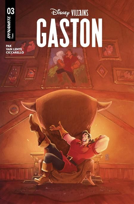 DISNEY VILLAINS GASTON #3 CVR A ALESSANDRO RANALDI DISNEY VILLAINS GASTON #3 CVR A ALESSANDRO RANALDI