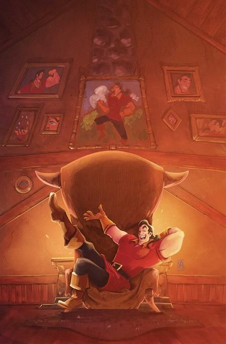 DISNEY VILLAINS GASTON #3 CVR H 1:20 ALESSANDRO RANALDI VIRGIN VAR