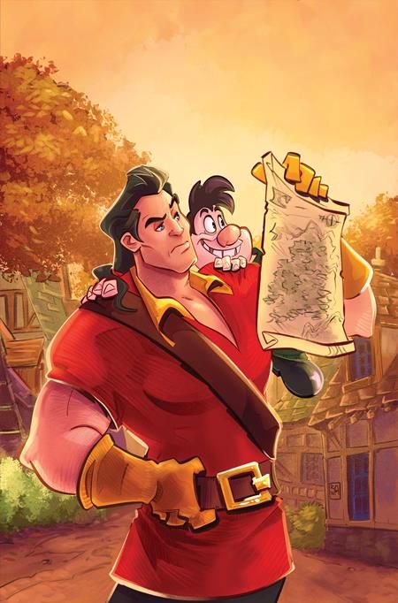 DISNEY VILLAINS GASTON #4 CVR H 1:20 ALESSANDRO RANALDI VIRGIN VAR