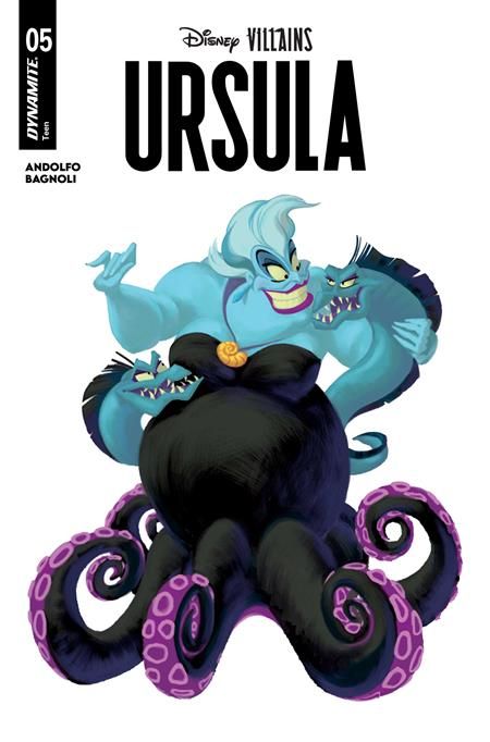 DISNEY VILLAINS URSULA #5 CVR D ANIMATION ART VAR