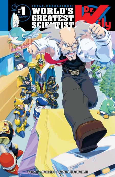 DR WILY #1 (ONE SHOT) CVR B JEFFREY CRUZ VAR