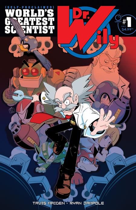 DR WILY #1 (ONE SHOT) CVR C TAVIS MAIDEN VAR DR WILY #1 (ONE SHOT) CVR C TAVIS MAIDEN VAR