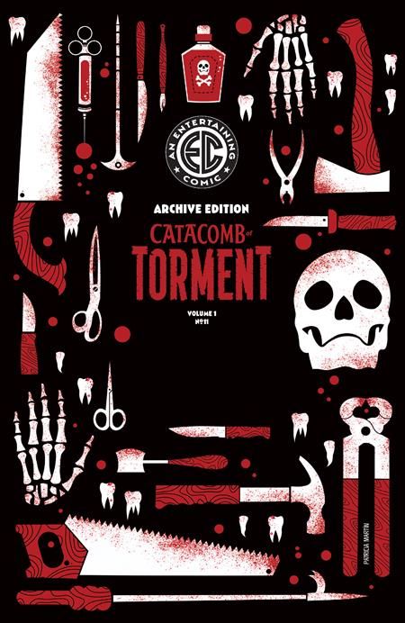 EC CATACOMB OF TORMENT #11 CVR E 1:50 PATRICIA MARTIN ARCHIVE EDITION VAR EC CATACOMB OF TORMENT #11 CVR E 1:50 PATRICIA MARTIN ARCHIVE EDITION VAR