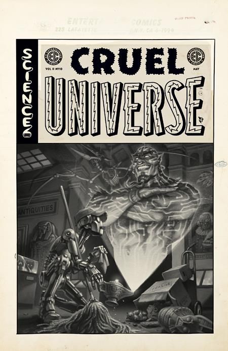 EC CRUEL UNIVERSE 2 #10 (OF 12) CVR D 1:20 LUKAS KETNER B&W ARTIST EDITION VAR