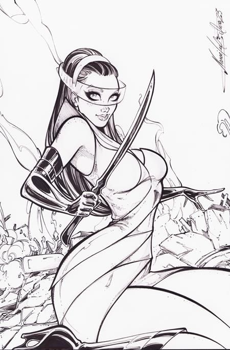 FINAL BOSS #6 CVR D 1:25 NARCELIO SOUSA B&W VAR