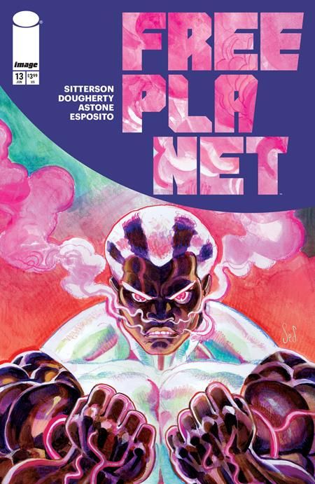 FREE PLANET #13 CVR A JED DOUGHERTY