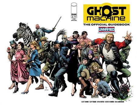 GHOST MACHINE THE OFFICIAL GUIDEBOOK #2 (OF 5) CVR A GARY FRANK & BRAD ANDERSON WRAPAROUND