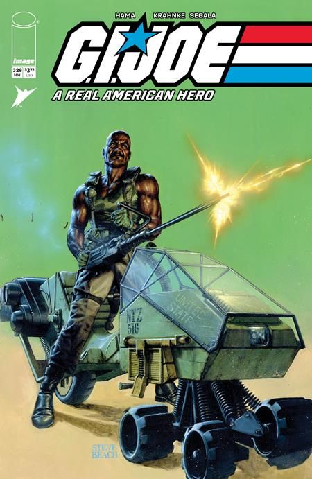 GI JOE A REAL AMERICAN HERO #328 CVR C 1:10 STEVE BEACH GEARS OF JOE VAR