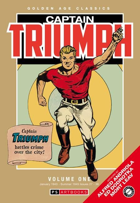 GOLDEN AGE CLASSICS CAPTAIN TRIUMPH HC VOLUME 1
