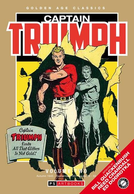 GOLDEN AGE CLASSICS CAPTAIN TRIUMPH HC VOLUME 2 GOLDEN AGE CLASSICS CAPTAIN TRIUMPH HC VOLUME 2
