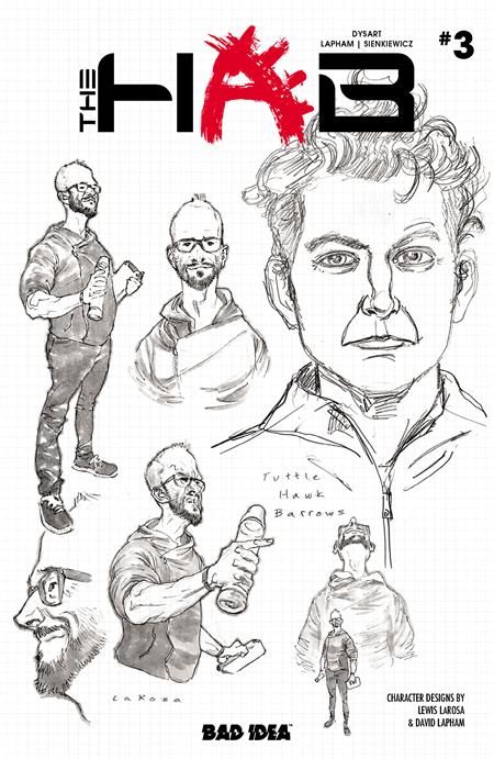 HAB #3 (OF 5) CVR E 1:50 LEWIS LAROSA DAVID LAPHAM VAR