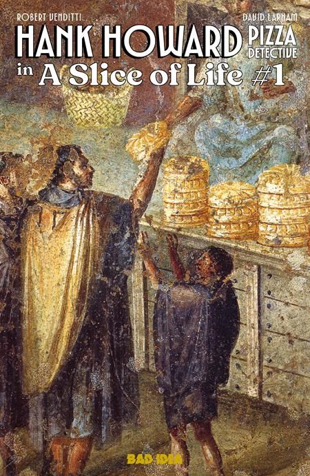 HANK HOWARD PIZZA DETECTIVE A SLICE OF LIFE #1 (OF 2) CVR D UNKNOWN OLD MASTERS VAR HANK HOWARD PIZZA DETECTIVE A SLICE OF LIFE #1 (OF 2) CVR D UNKNOWN OLD MASTERS VAR