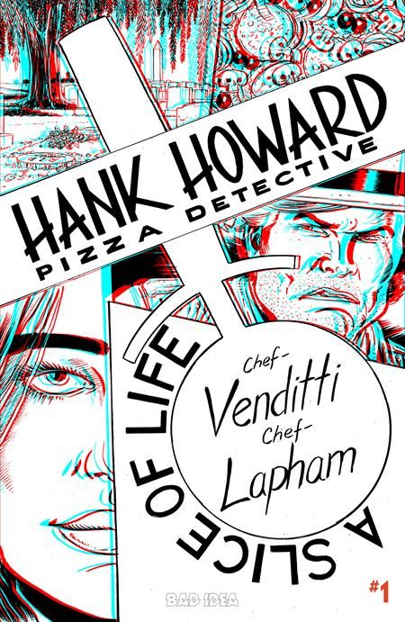 HANK HOWARD PIZZA DETECTIVE A SLICE OF LIFE #1 (OF 2) CVR F 1:50 DAVID LAPHAM 3D VAR HANK HOWARD PIZZA DETECTIVE A SLICE OF LIFE #1 (OF 2) CVR F 1:50 DAVID LAPHAM 3D VAR