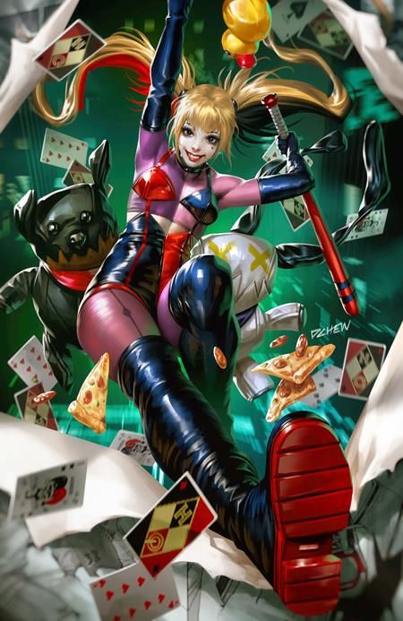 HARLEY QUINN #62 CVR D DERRICK CHEW CARD STOCK VAR HARLEY QUINN #62 CVR D DERRICK CHEW CARD STOCK VAR