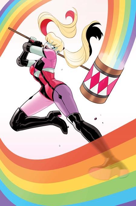 HARLEY QUINN #63 CVR E STEPHEN BYRNE DC PRIDE CARD STOCK VAR HARLEY QUINN #63 CVR E STEPHEN BYRNE DC PRIDE CARD STOCK VAR