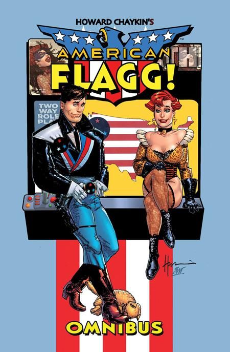 HOWARD CHAYKINS AMERICAN FLAGG OMNIBUS HC HOWARD CHAYKINS AMERICAN FLAGG OMNIBUS HC