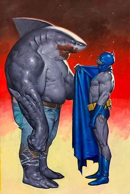 JUSTICE LEAGUE UNLIMITED #20 CVR D FABRIZIO DE TOMMASO CARD STOCK VAR