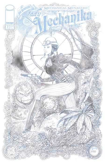 LADY MECHANIKA THE MECHANICAL MENAGERIE #2 (OF 4) CVR C 1:10 JOE BENITEZ & MARTIN MONTIEL VAR
