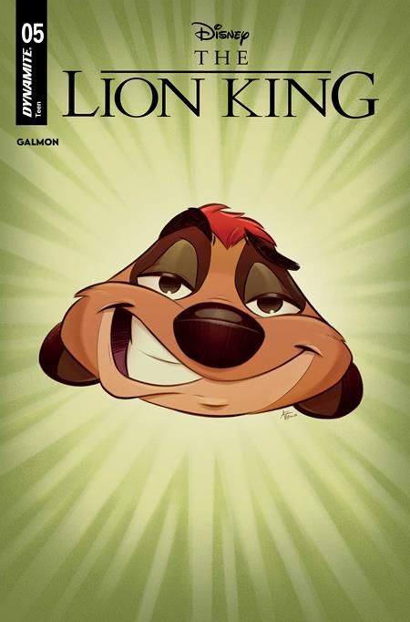 LION KING #5 CVR D CARTOON HEAD VAR