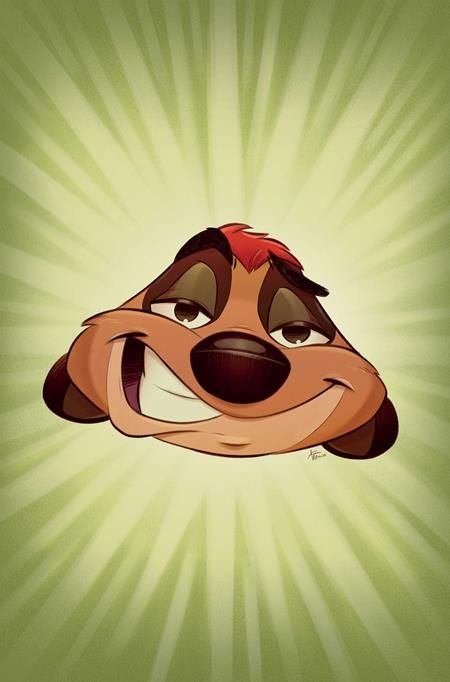 LION KING #5 CVR E 1:10 CARTOON HEAD VIRGIN VAR