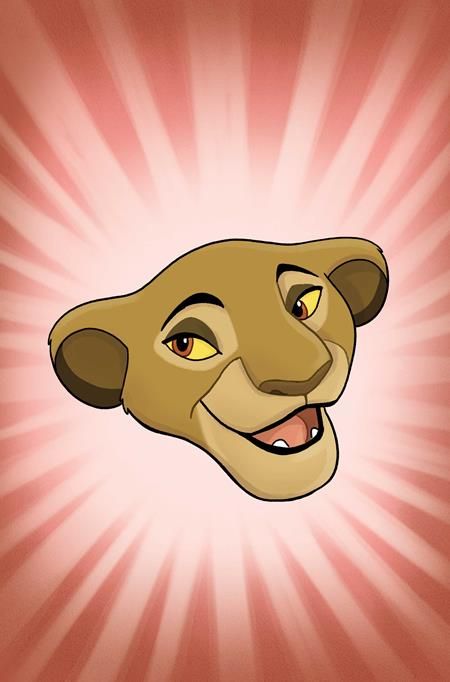 LION KING #6 CVR E 1:10 CARTOON HEAD VIRGIN VAR
