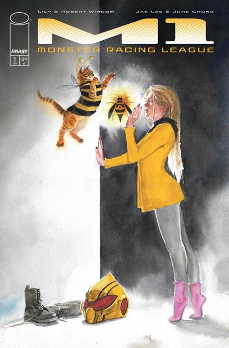 M1 MONSTER RACING LEAGUE #1 CVR B JON J MUTH VAR