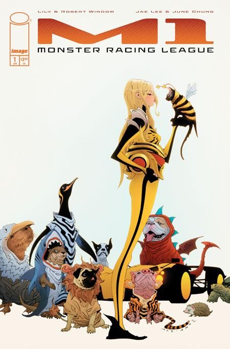 M1 MONSTER RACING LEAGUE #1 CVR D 1:25 JAE LEE PETS VAR