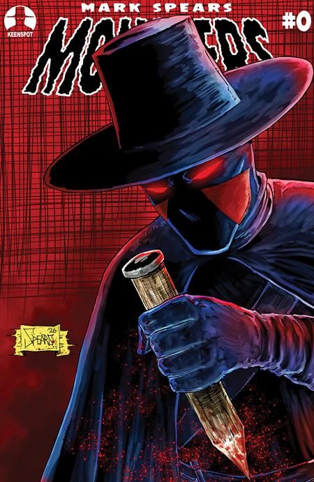 MARK SPEARS MONSTERS #0 DELUXE EDITION (ONE SHOT) CVR F MARK SPEARS 1:50 HOLOFOIL SLAY IT SKETCH VAR