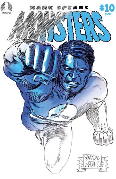 MARK SPEARS MONSTERS #10 CVR C MARK SPEARS MIDKNIGHT MAN CONCEPT VAR MARK SPEARS MONSTERS #10 CVR C MARK SPEARS MIDKNIGHT MAN CONCEPT VAR