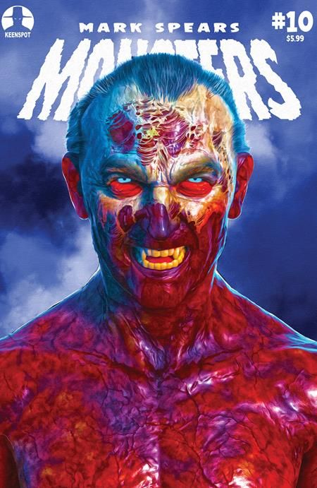MARK SPEARS MONSTERS #10 CVR E MARK SPEARS DRACULA IMMORTAL VAR MARK SPEARS MONSTERS #10 CVR E MARK SPEARS DRACULA IMMORTAL VAR