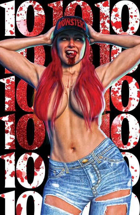 MARK SPEARS MONSTERS #10 CVR F MARK SPEARS 1:50 FANGIRL SPOT FOIL VAR