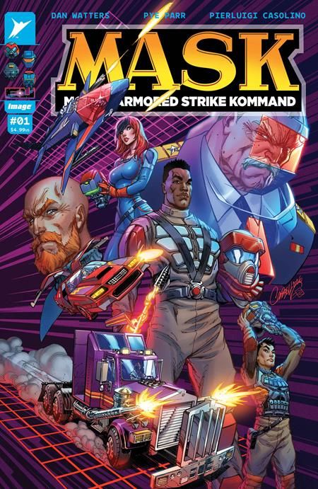 MASK #1 CVR B J SCOTT CAMPBELL & SABINE RICH VAR MASK #1 CVR B J SCOTT CAMPBELL & SABINE RICH VAR