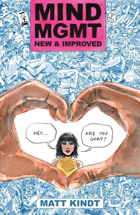 MIND MGMT NEW & IMPROVED #1 CVR A MATT KINDT DIE CUT MIND MGMT NEW & IMPROVED #1 CVR A MATT KINDT DIE CUT